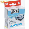 Schriftbandkassette Dymo D1 24mmx7m schwarz/weiß